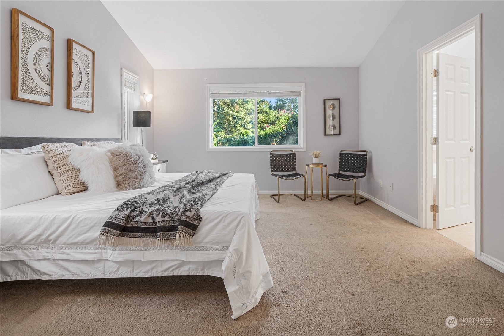 18529 33rd Avenue Southeast Bothell, WA 98012 - Photo 24 of 40 a bedroom with a bed and a couch
