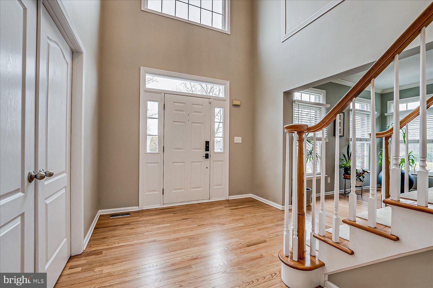 30 Witmer Way Robbinsville, NJ 08691 - Photo 19 of 48 a view of an entryway with wooden floor