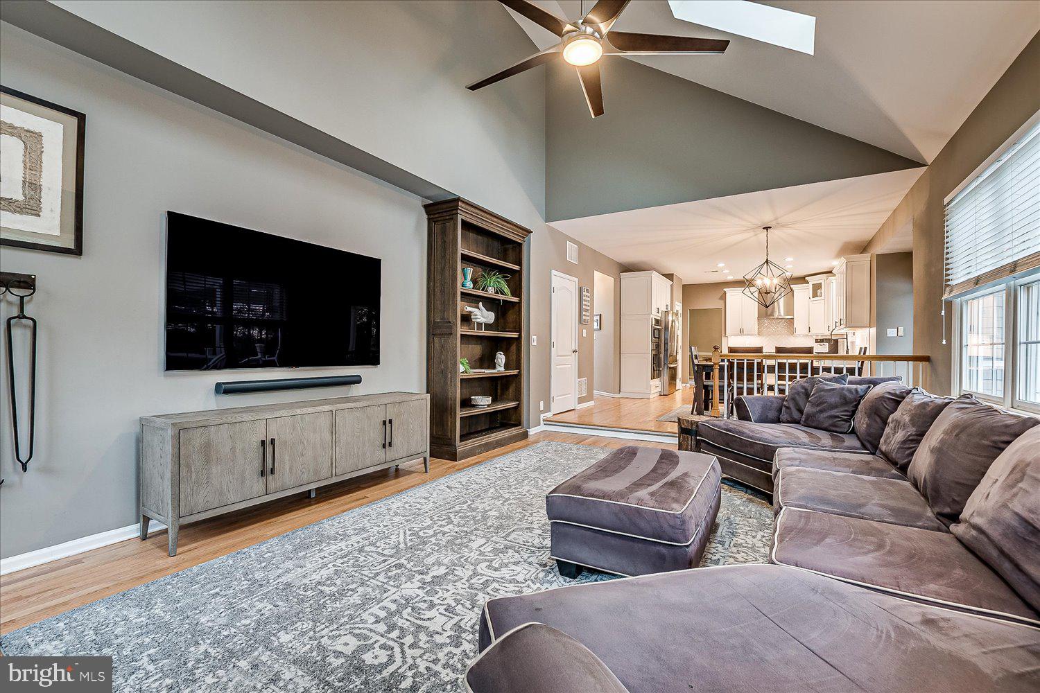 30 Witmer Way Robbinsville, NJ 08691 - Photo 8 of 48 a living room with furniture and a flat screen tv