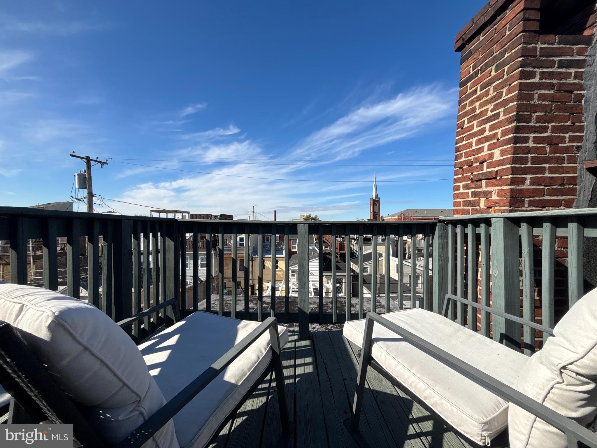 1218 Riverside Avenue Baltimore, MD 21230 - Photo 24 of 38 a view of a balcony with chairs