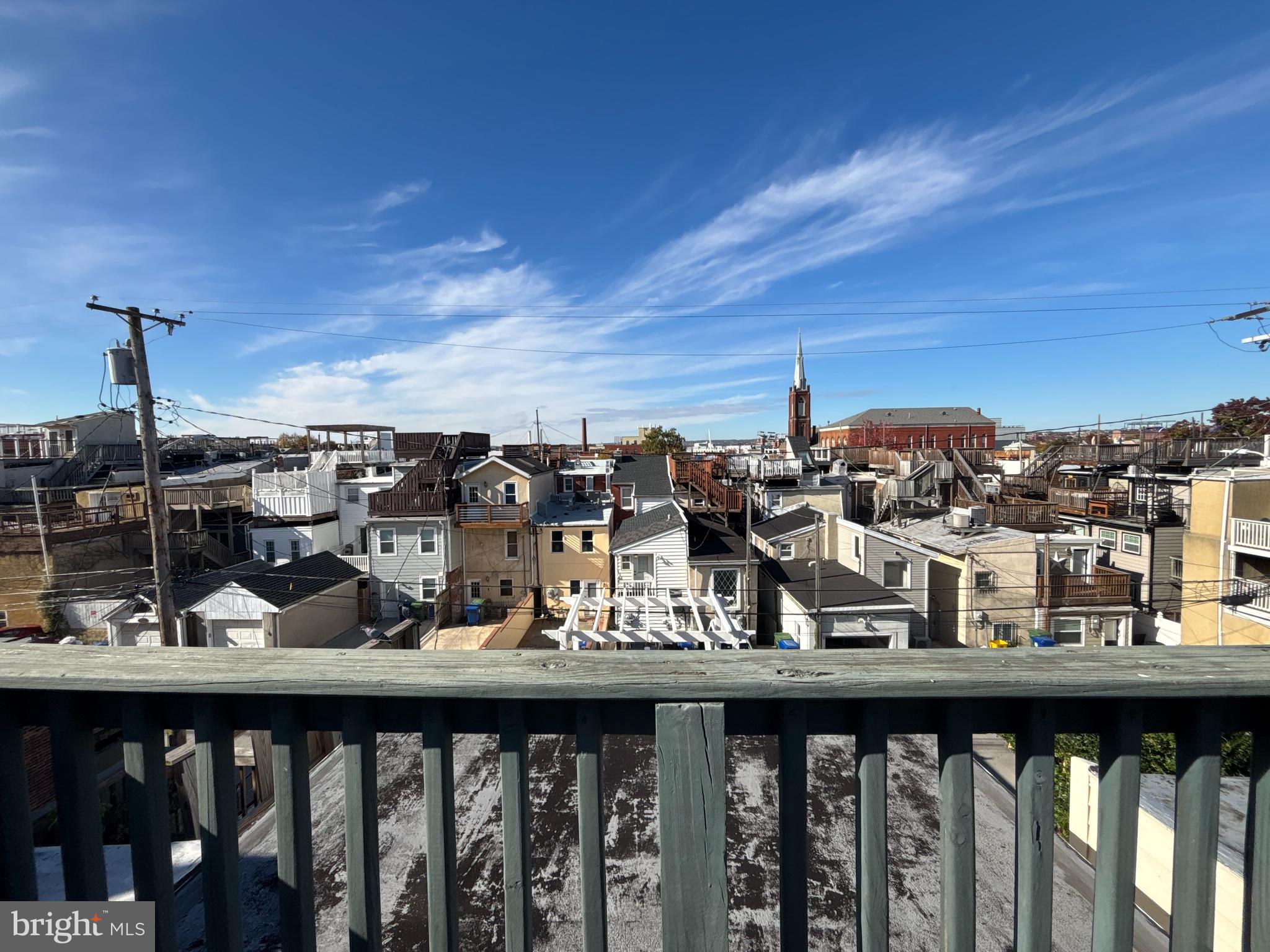 1218 Riverside Avenue Baltimore, MD 21230 - Photo 25 of 38 a view of a lake from a balcony