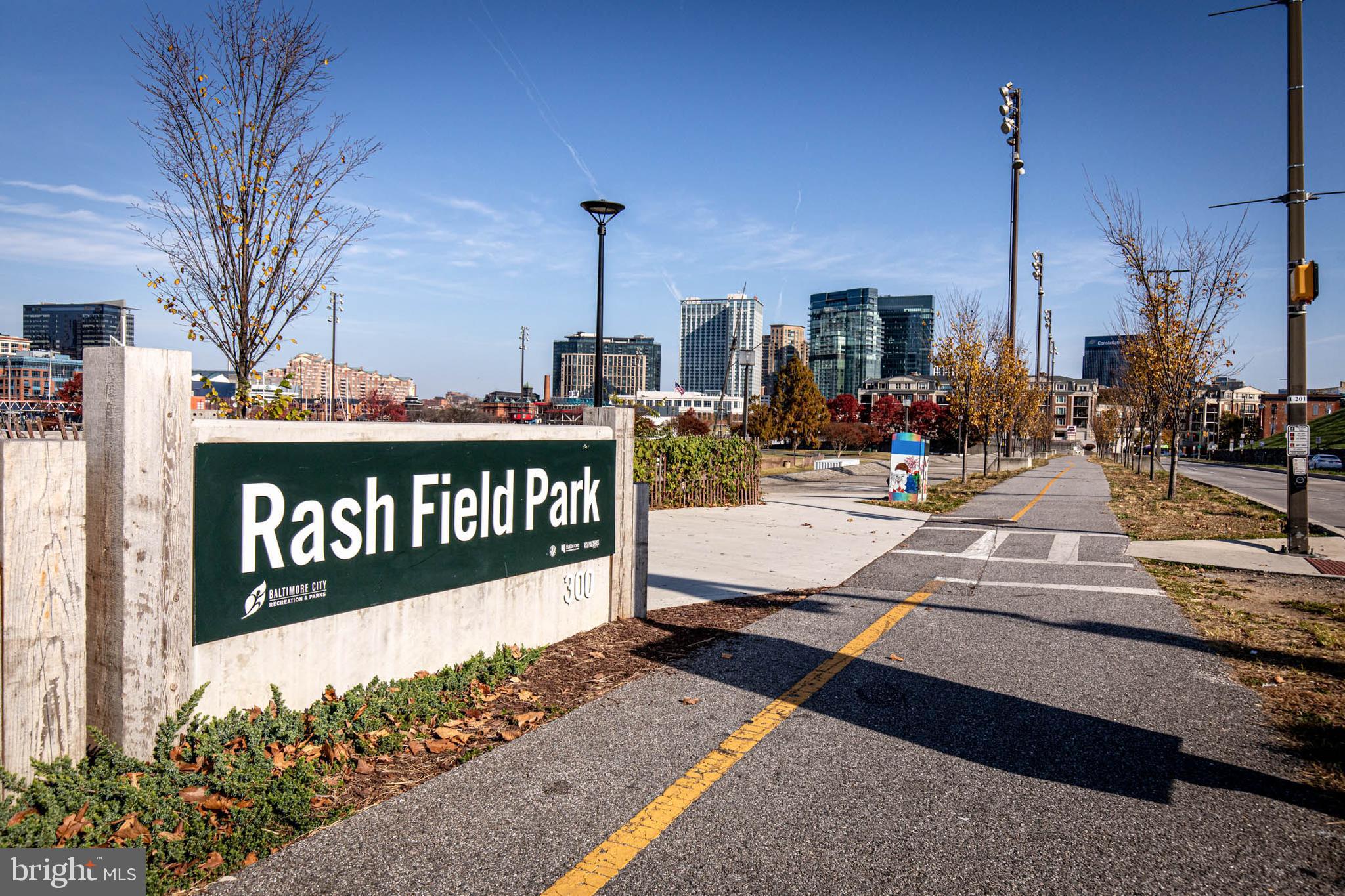 1218 Riverside Avenue Baltimore, MD 21230 - Photo 37 of 38 a view of a street with benches in the background