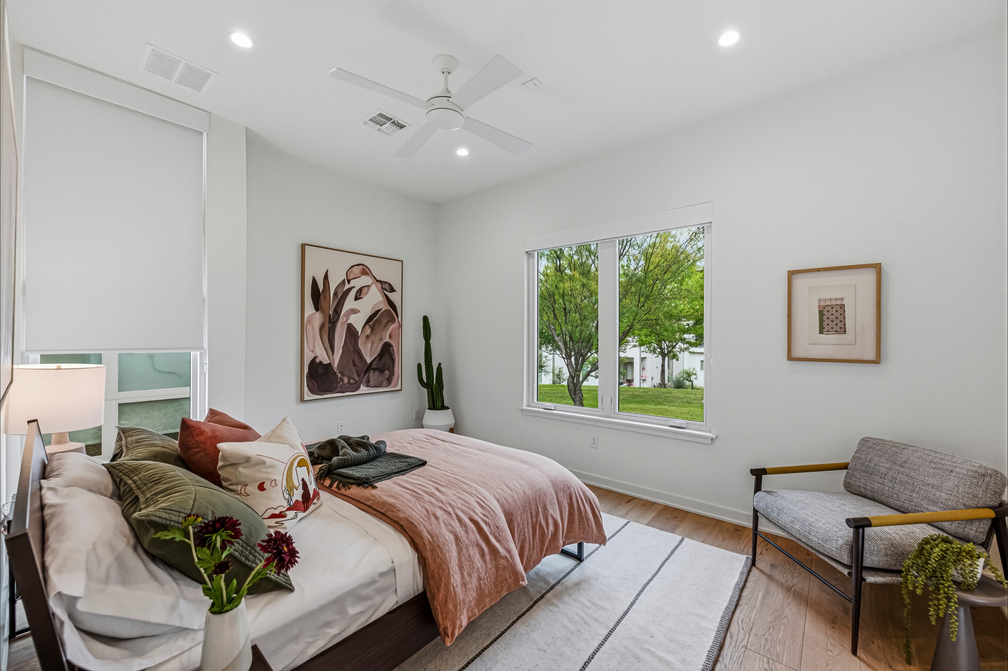 2512 Watkins Way Austin, TX 78746 - Photo 32 of 40 This generously sized first floor bedroom with en-suite bath is perfect for guests