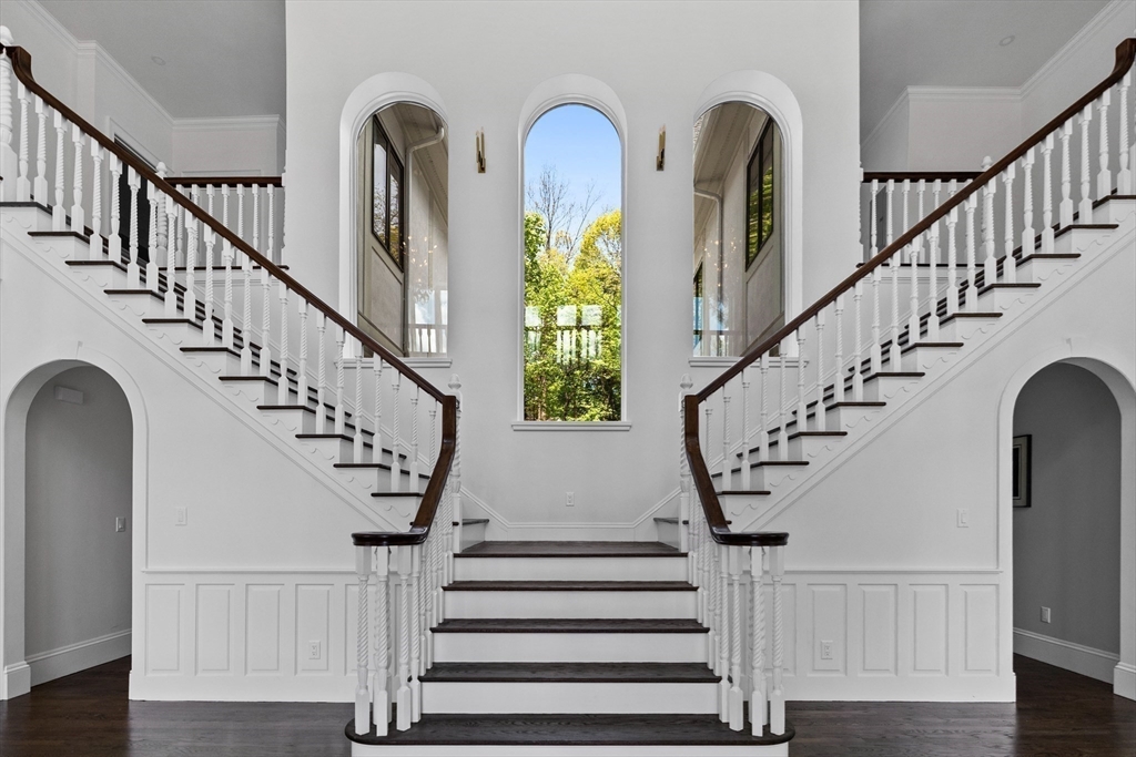 3 Myopia Road Winchester, MA 01890 - Photo 3 of 42 a view of entryway with wooden floor and windows