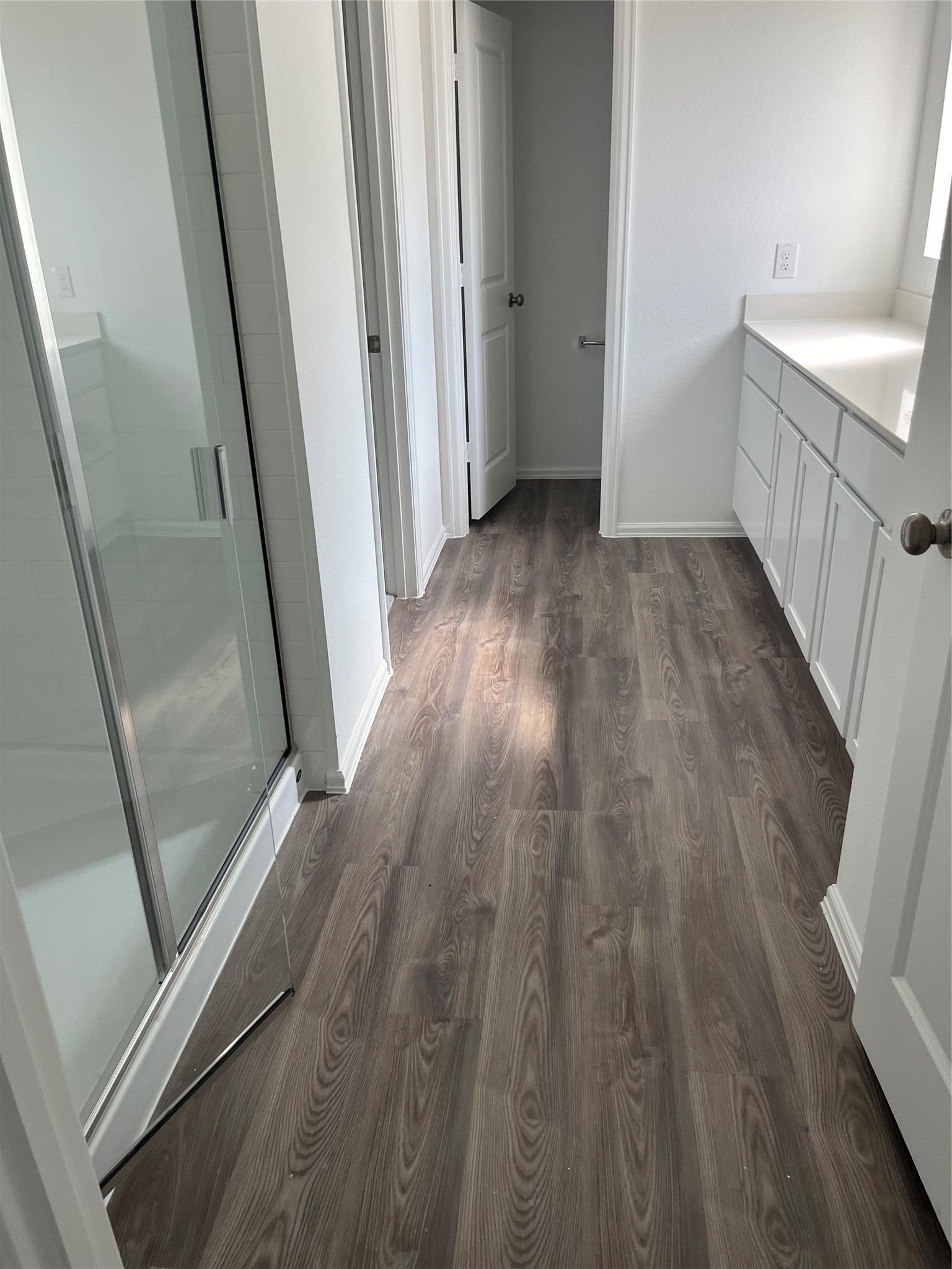 3712 River Sand Road Rosenberg, TX 77469 - Photo 8 of 13 a view of hallway with wooden floor