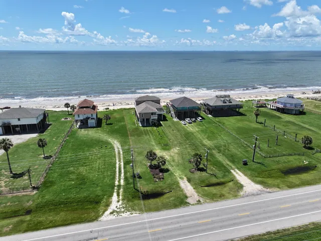 a view of backyard with hardwood