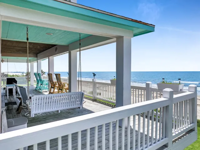 a view of a roof deck