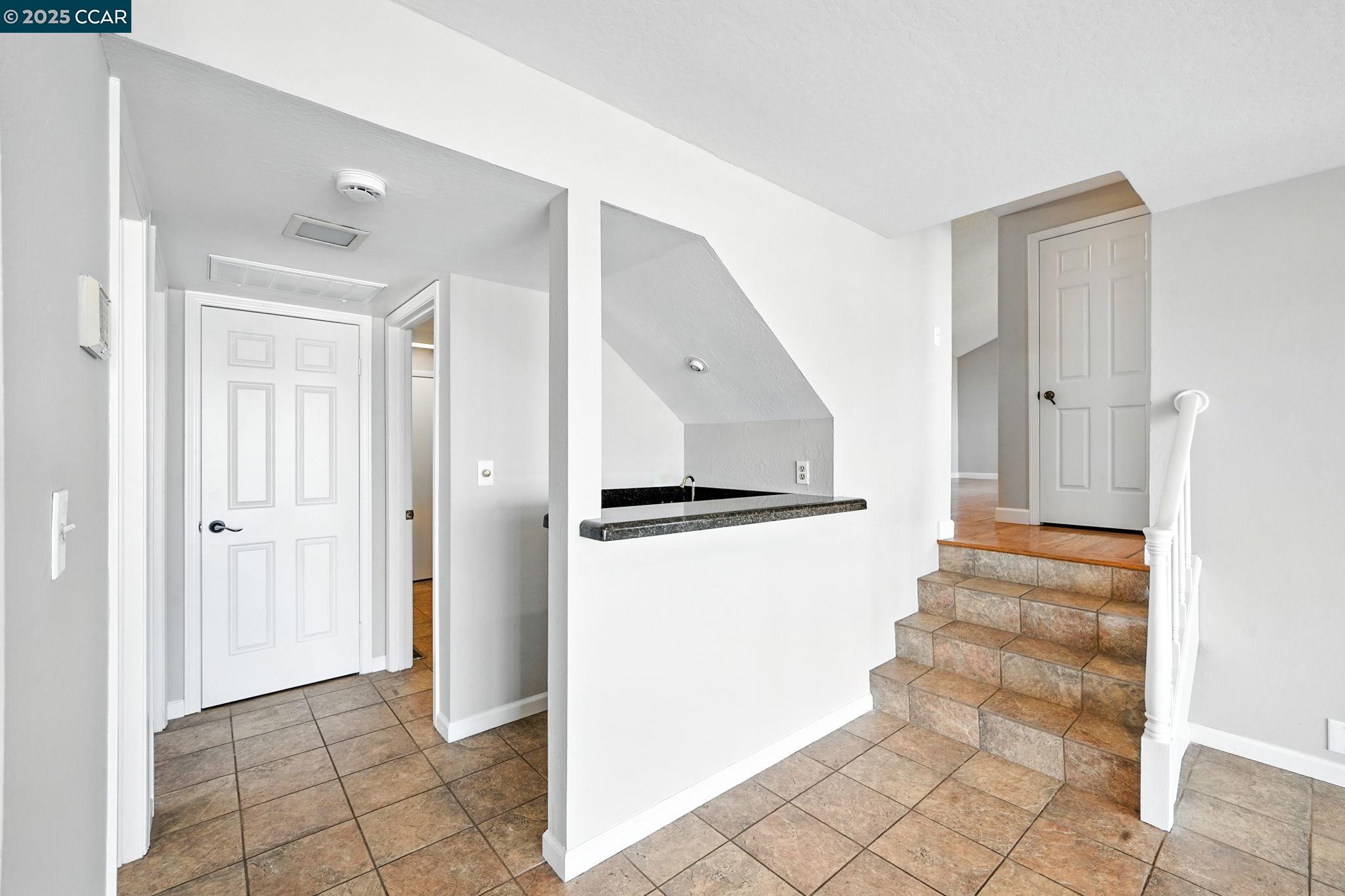 267 Duperu Drive Crockett, CA 94525 - Photo 16 of 50 a view of a hallway with entryway and stairs