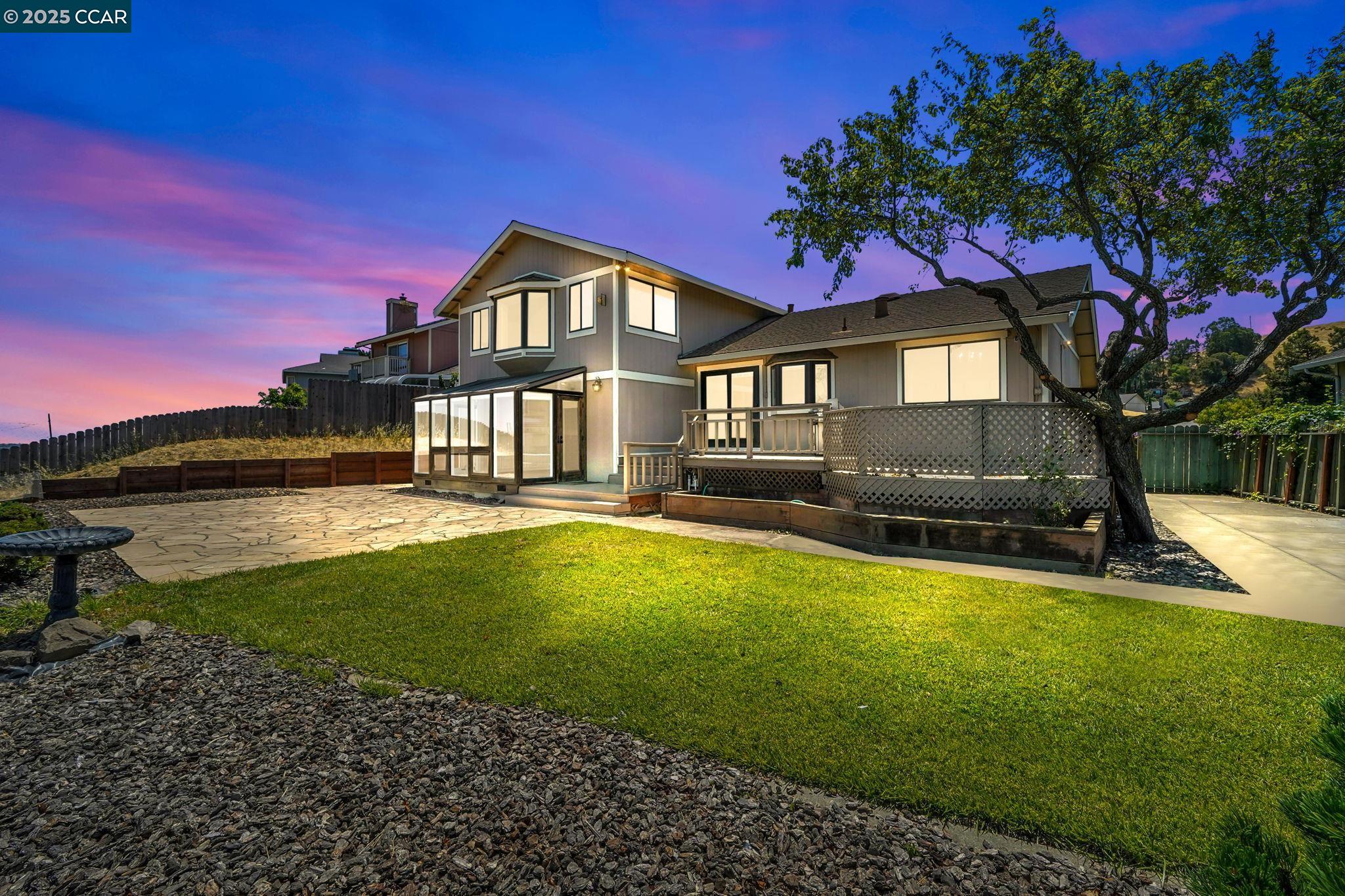 267 Duperu Drive Crockett, CA 94525 - Photo 44 of 50 a front view of a house with swimming pool yard and outdoor seating
