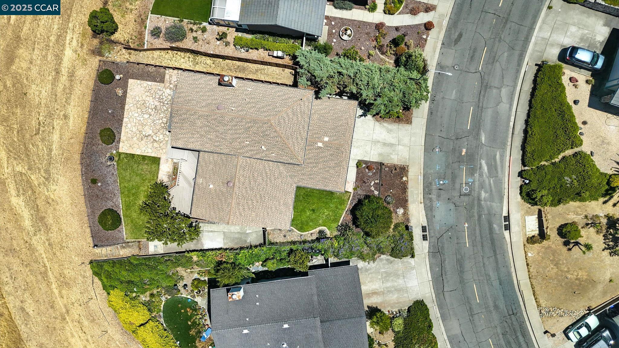 267 Duperu Drive Crockett, CA 94525 - Photo 47 of 50 aerial view of a house with a yard
