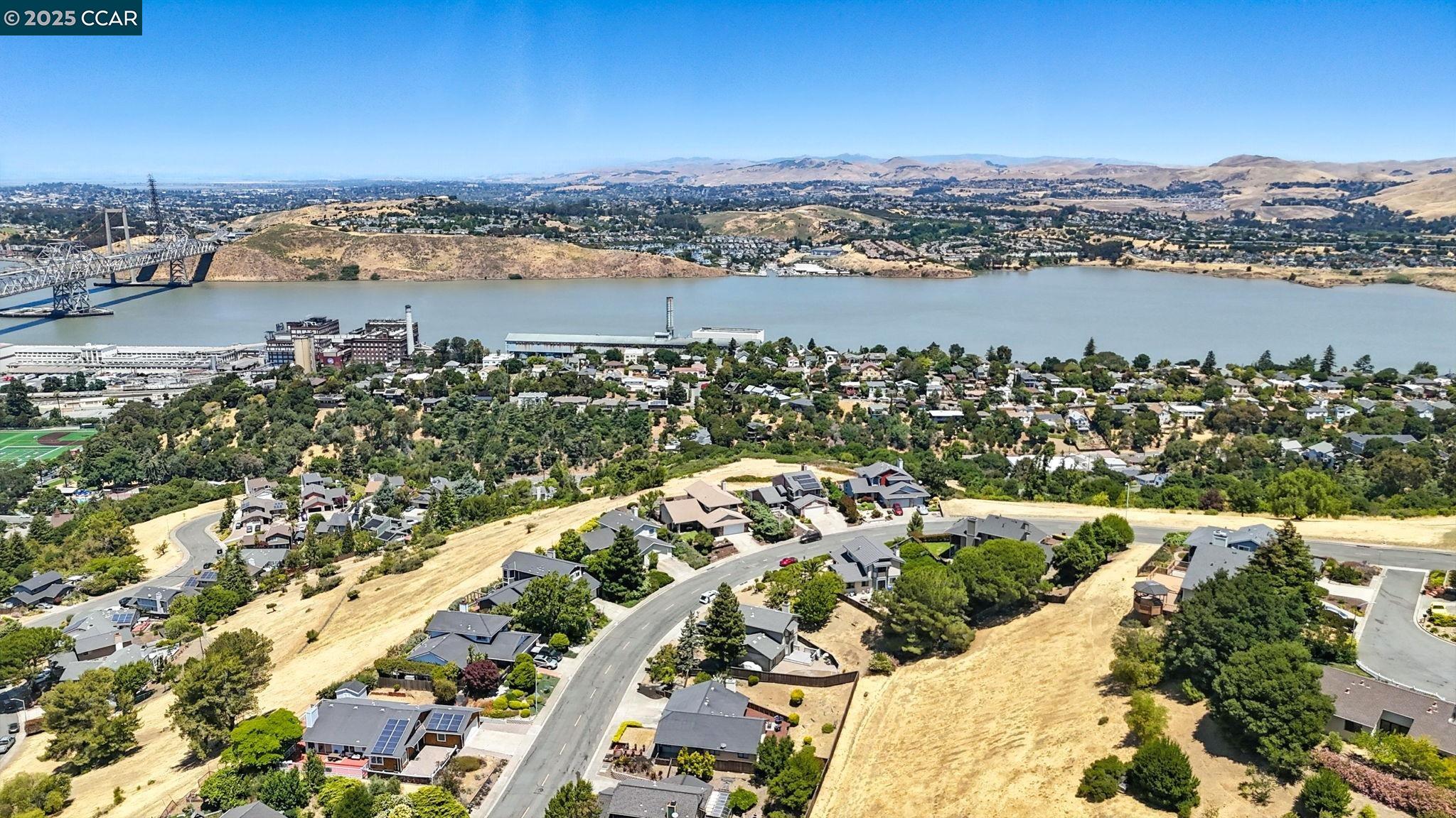 267 Duperu Drive Crockett, CA 94525 - Photo 48 of 50 a view of a city and ocean view