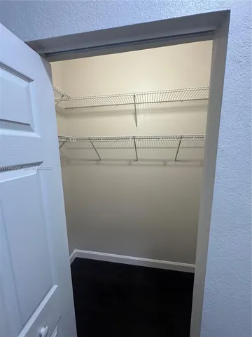 a view of walk in closet