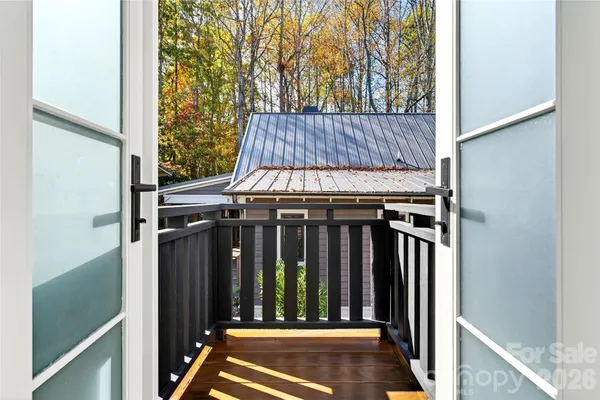 a view of front door
