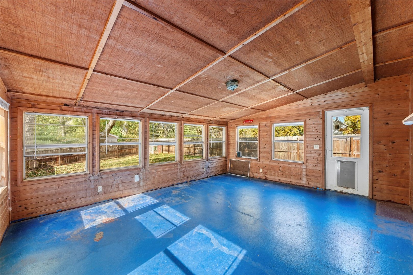 1101 McDougal Road Mahomet, IL 61853 - Photo 26 of 38 a view of empty room with wooden floor and fan