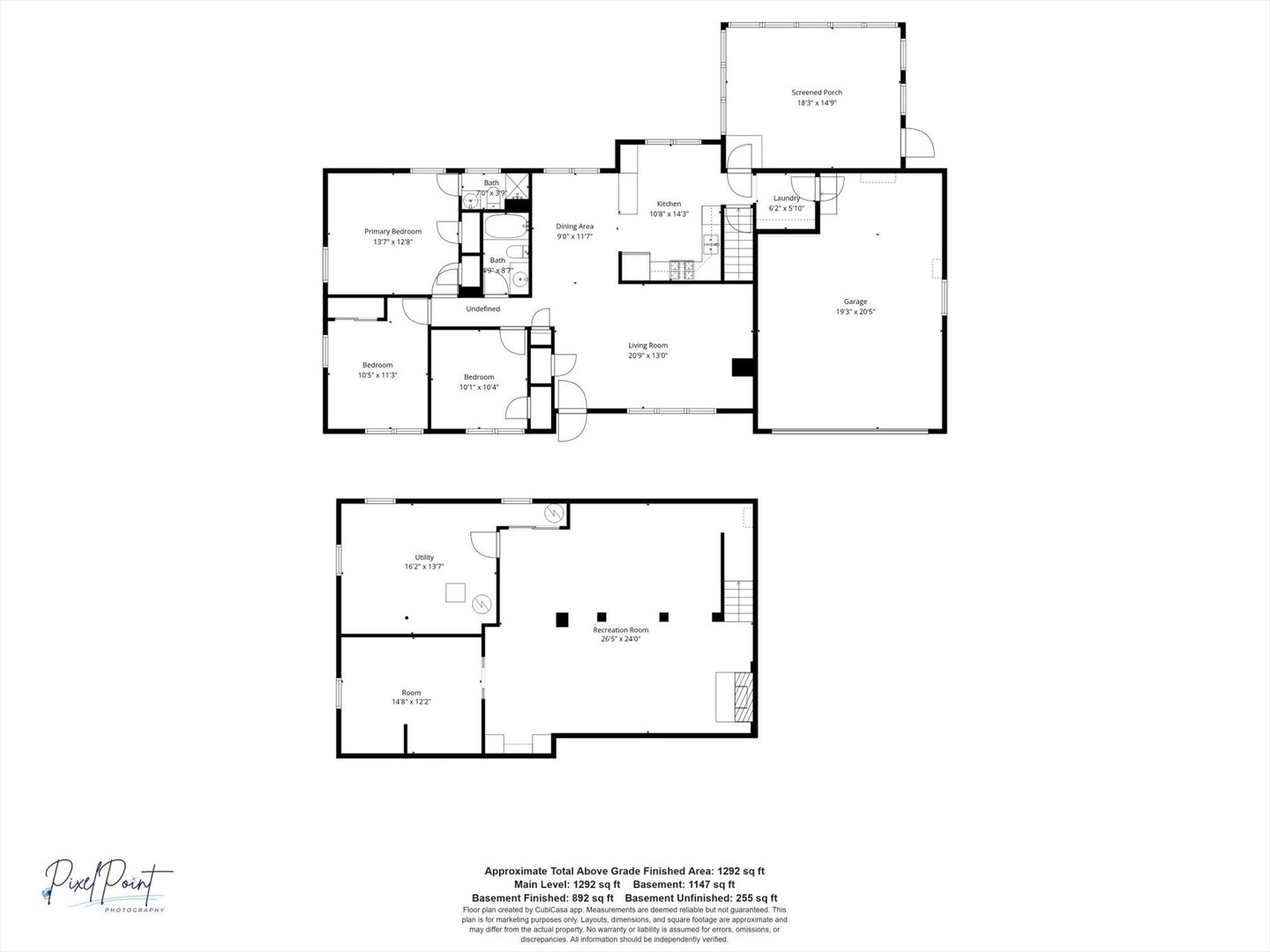 1101 McDougal Road Mahomet, IL 61853 - Photo 38 of 38 a picture of floor plan