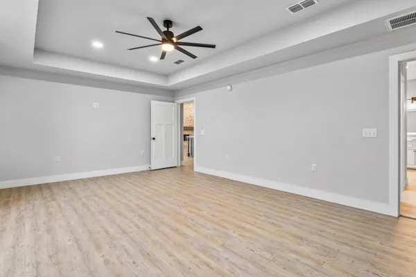 wooden floor in an empty room