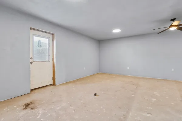 a view of empty room