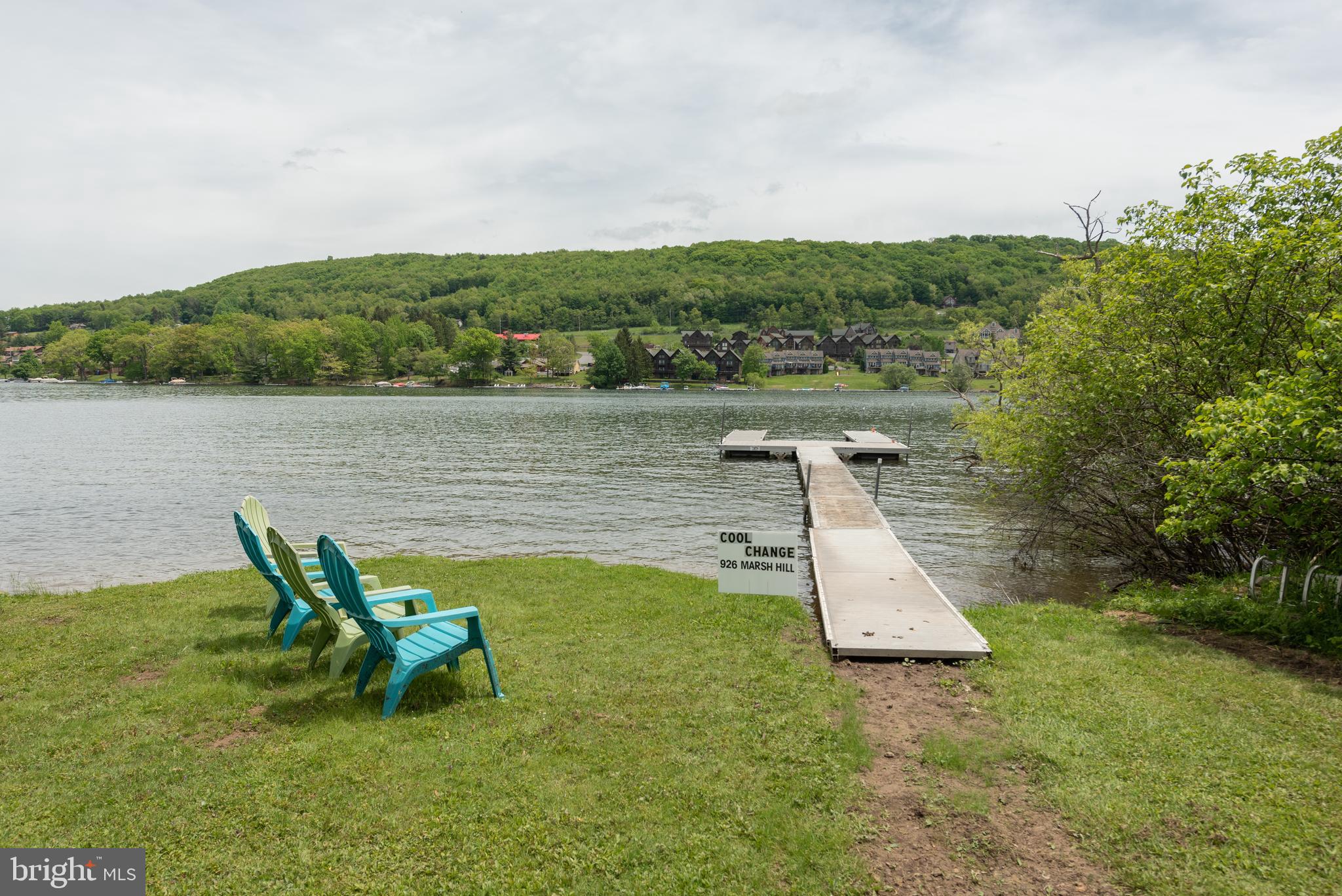 926 Marsh Hill Road McHenry, MD 21541 - Photo 3 of 70 a view of a lake with a yard