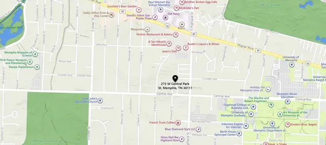 $199,900 | 273 West Central Park Street, Unit 1, Memphis, TN 38111