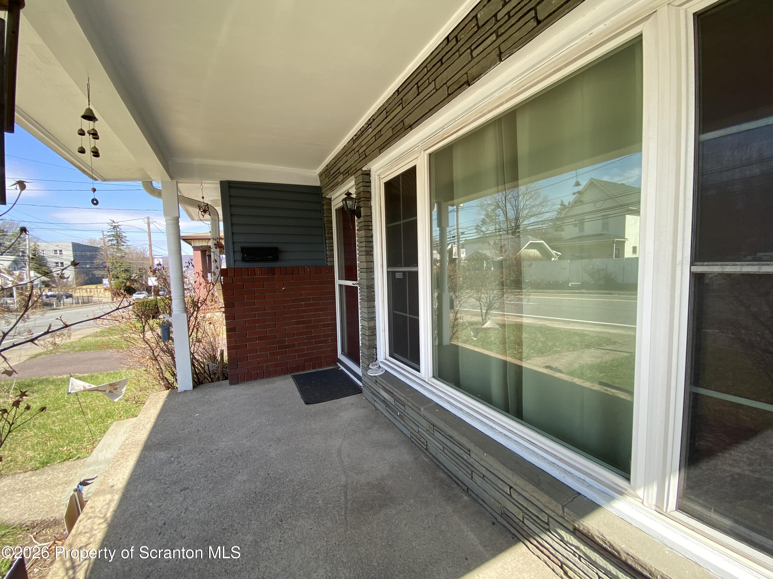 1019 Moosic Street Scranton, PA 18505 - Photo 3 of 43 a view of a glass door of the house