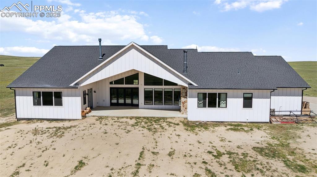 24365 Murphy Road Calhan, CO 80808 - Photo 2 of 48 a front view of a house with a yard