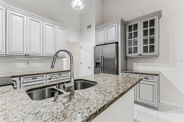 a view of a hallway with a elevator