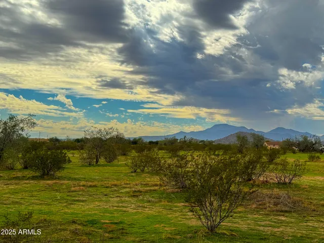 a view of lake with mountain