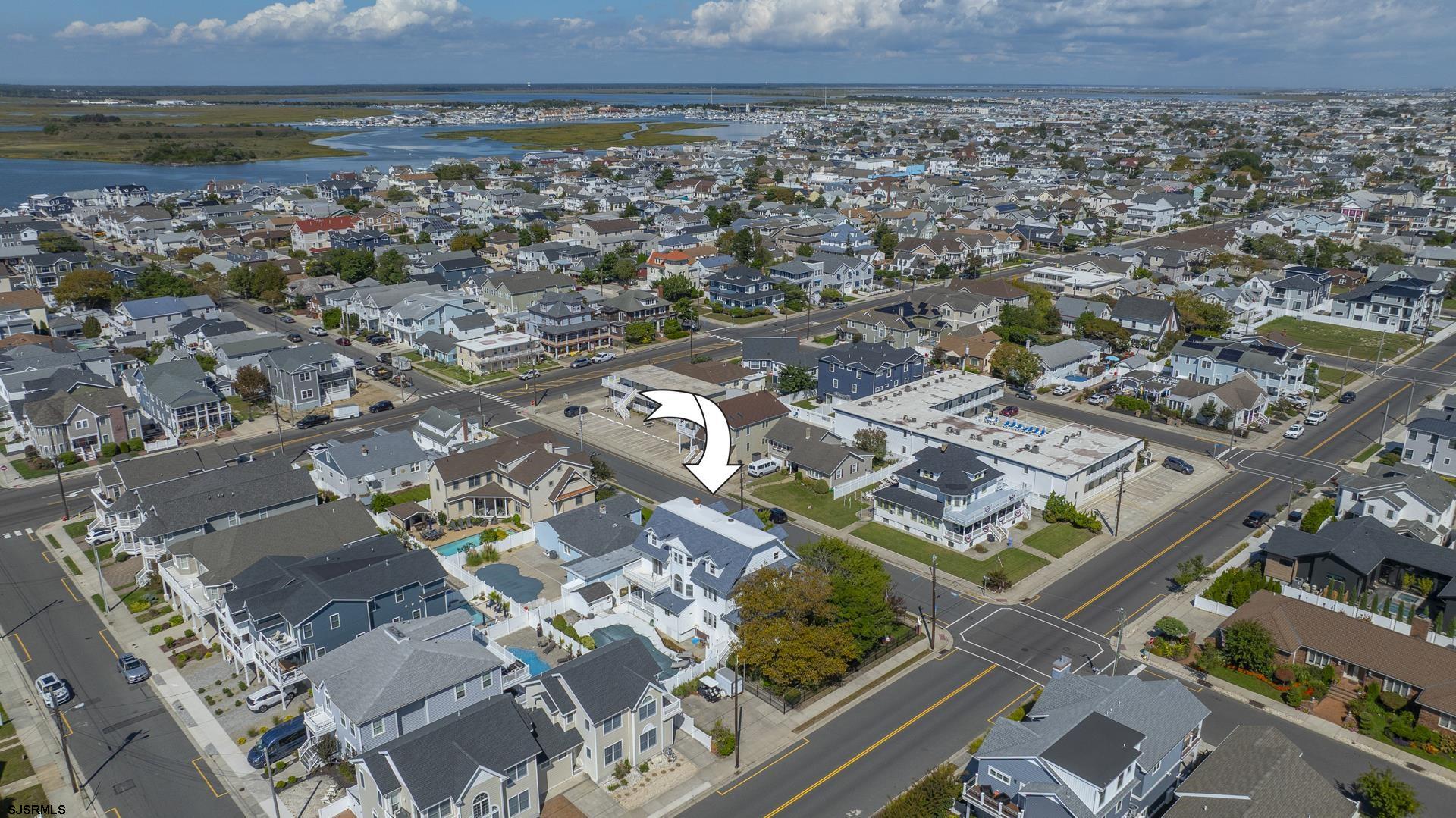 216 East Fern Road Wildwood Crest, NJ 08260 - Photo 84 of 93 an aerial view of residential houses with outdoor space