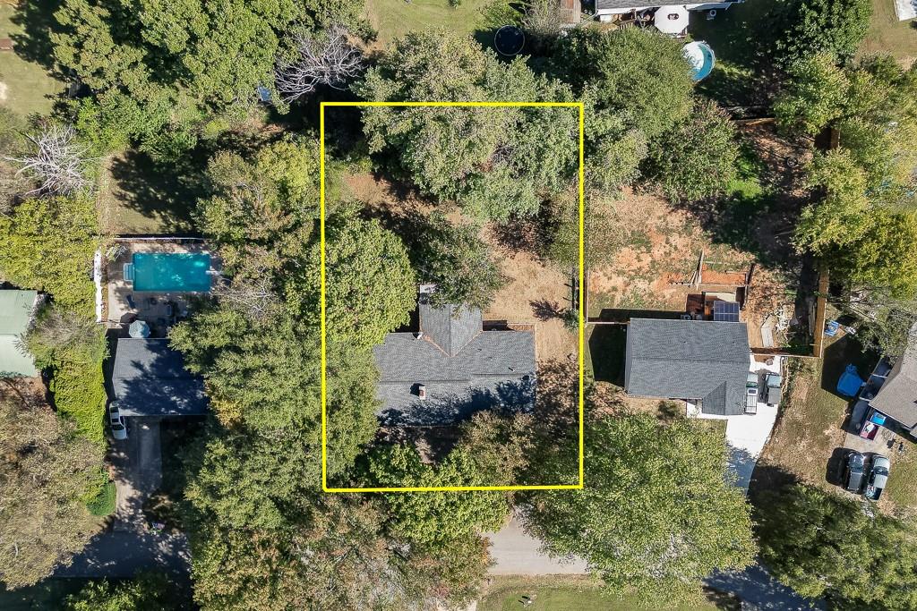 5837 Meadow View Lane Flowery Branch, GA 30542 - Photo 43 of 47 an aerial view of residential house with outdoor space