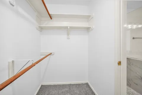 a view of hallway with stairs