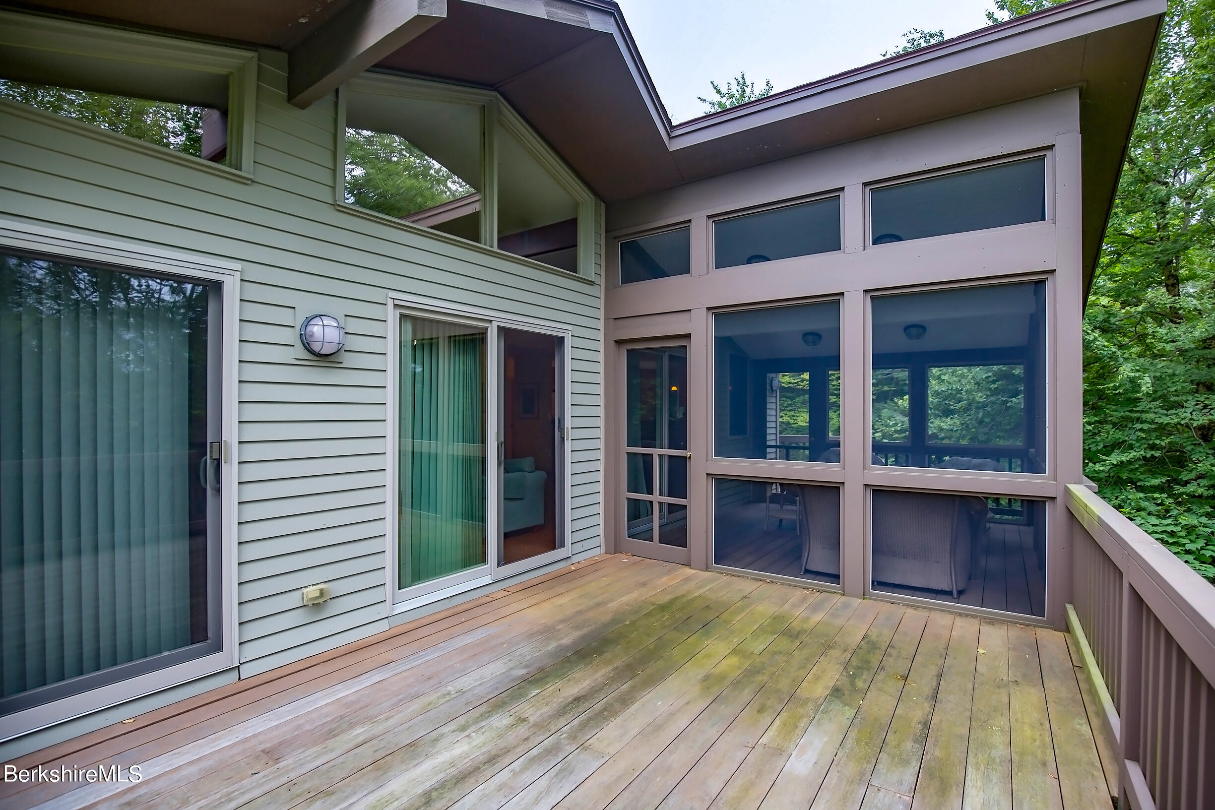 494 Woodmere Road Becket, MA 01223 - Photo 12 of 42 DeckandScreenedPorch