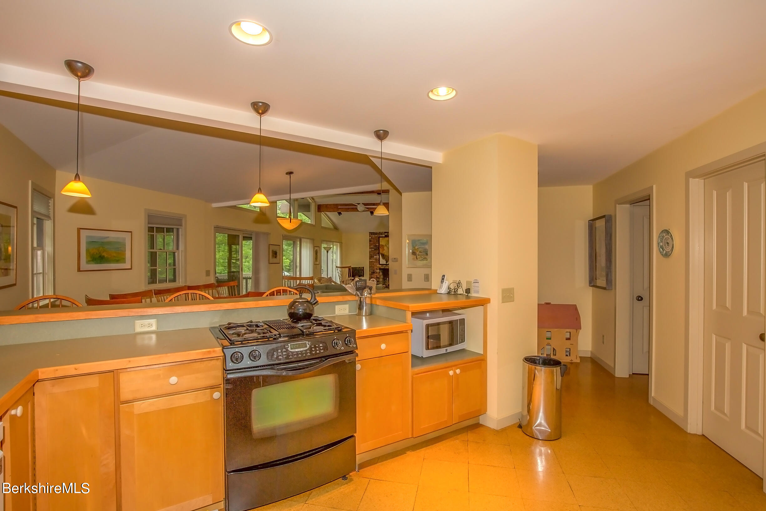 494 Woodmere Road Becket, MA 01223 - Photo 8 of 42 KitchenLookingOut