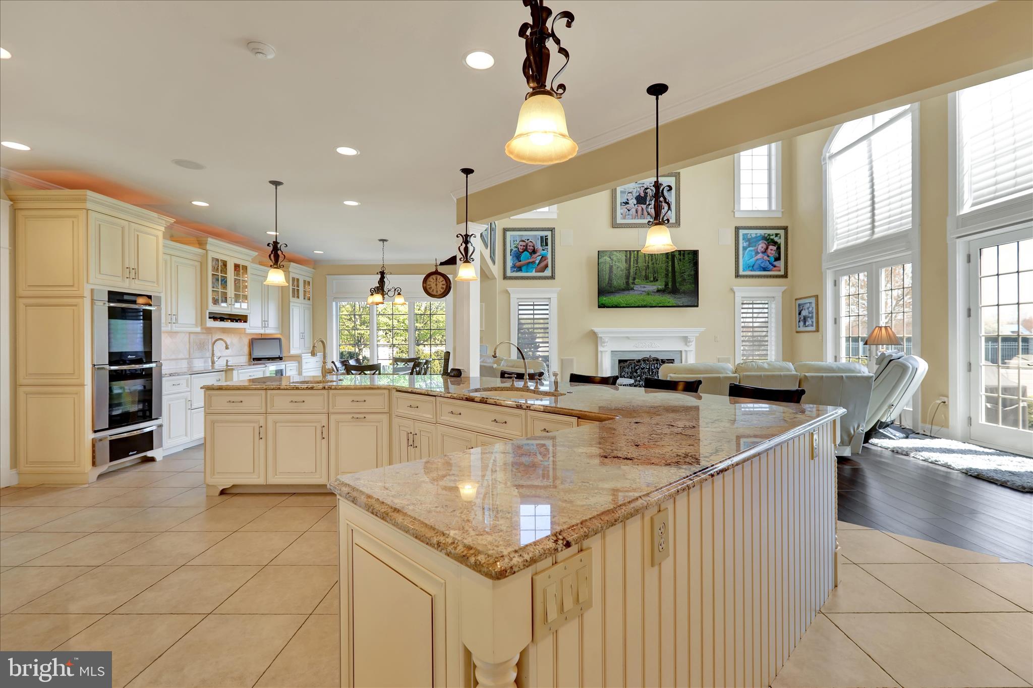 1000 Bluestone Drive Lititz, PA 17543 - Photo 57 of 132 a large kitchen with kitchen island a large counter top appliances and cabinets
