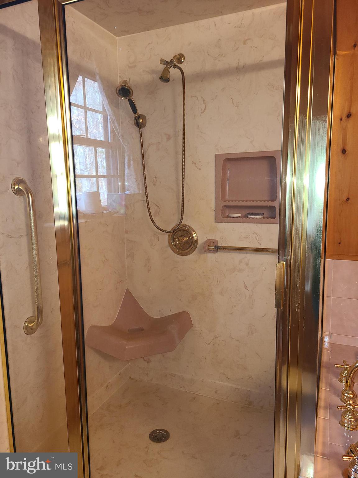 1537 Hidden Valley Road Franklin, WV 26807 - Photo 30 of 78 a bathroom with a glass shower door