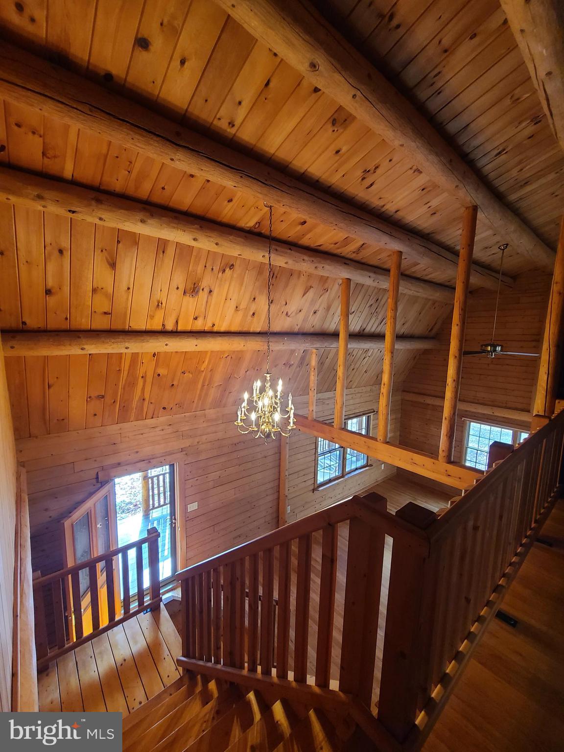 1537 Hidden Valley Road Franklin, WV 26807 - Photo 48 of 78 a view of a balcony