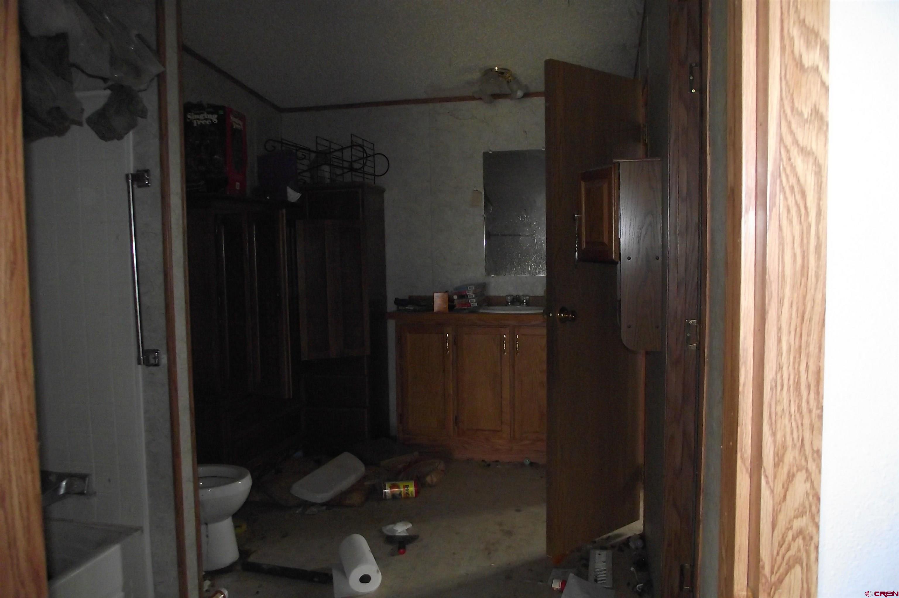 3747 2000th Road Delta, CO 81416 - Photo 15 of 24 a bathroom with a toilet and a shower