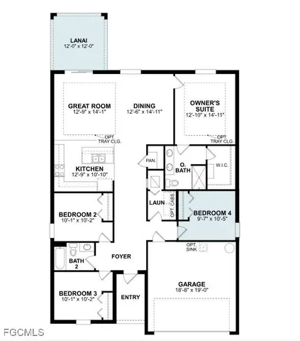 $324,990 | 234 Lakeside Breeze Way, Lehigh Acres, FL 33974