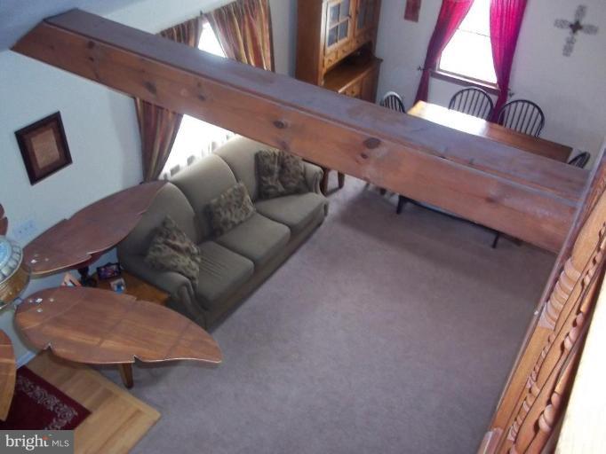 1776 Colora Road Colora, MD 21917 - Photo 7 of 11 Exposed beams in family room.