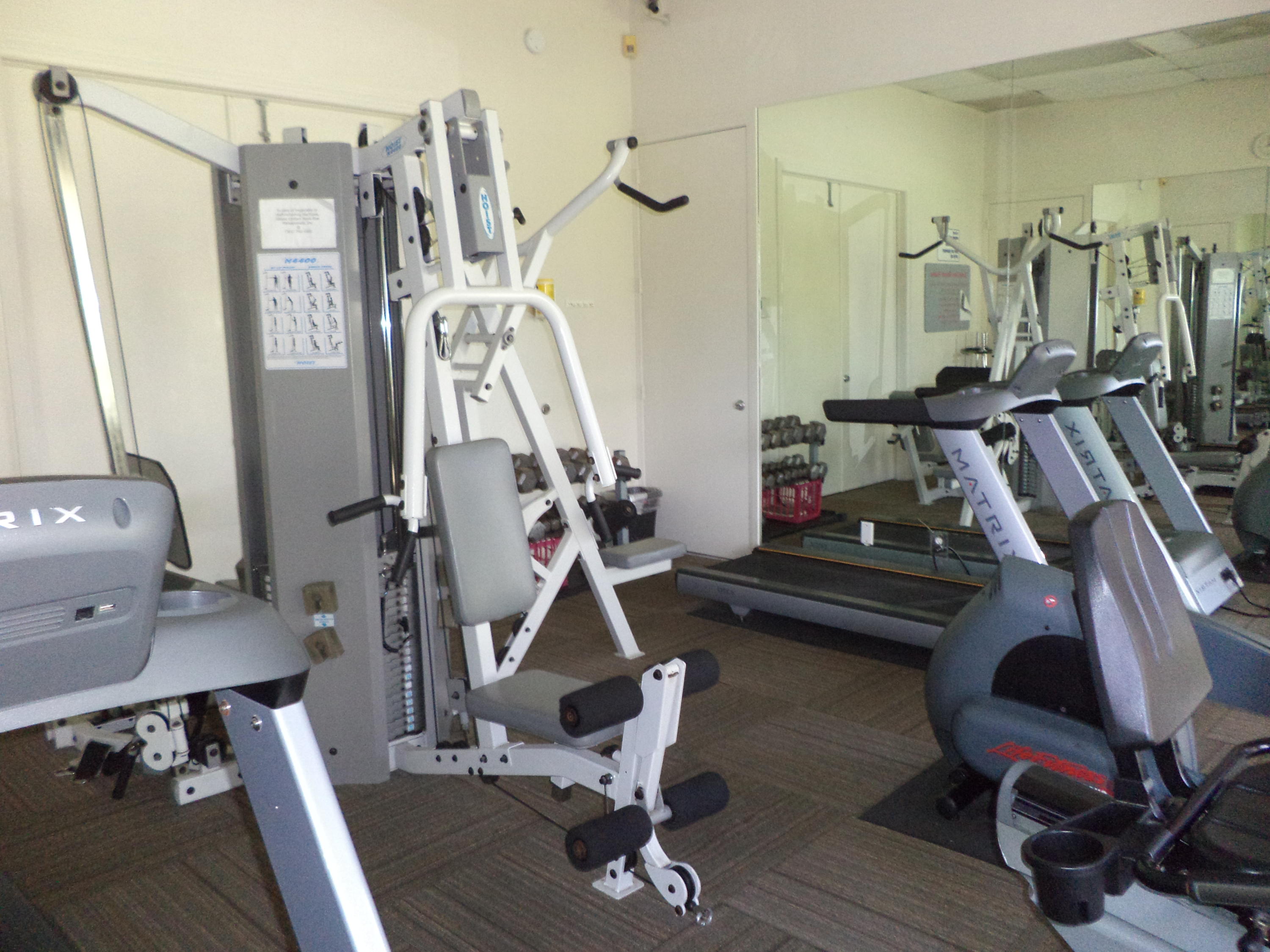 8682 Vía Reale, Unit 4 Boca Raton, FL 33496 - Photo 41 of 51 a view of a room with gym equipment
