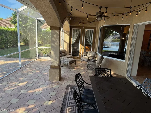 a view of a chairs in the balcony