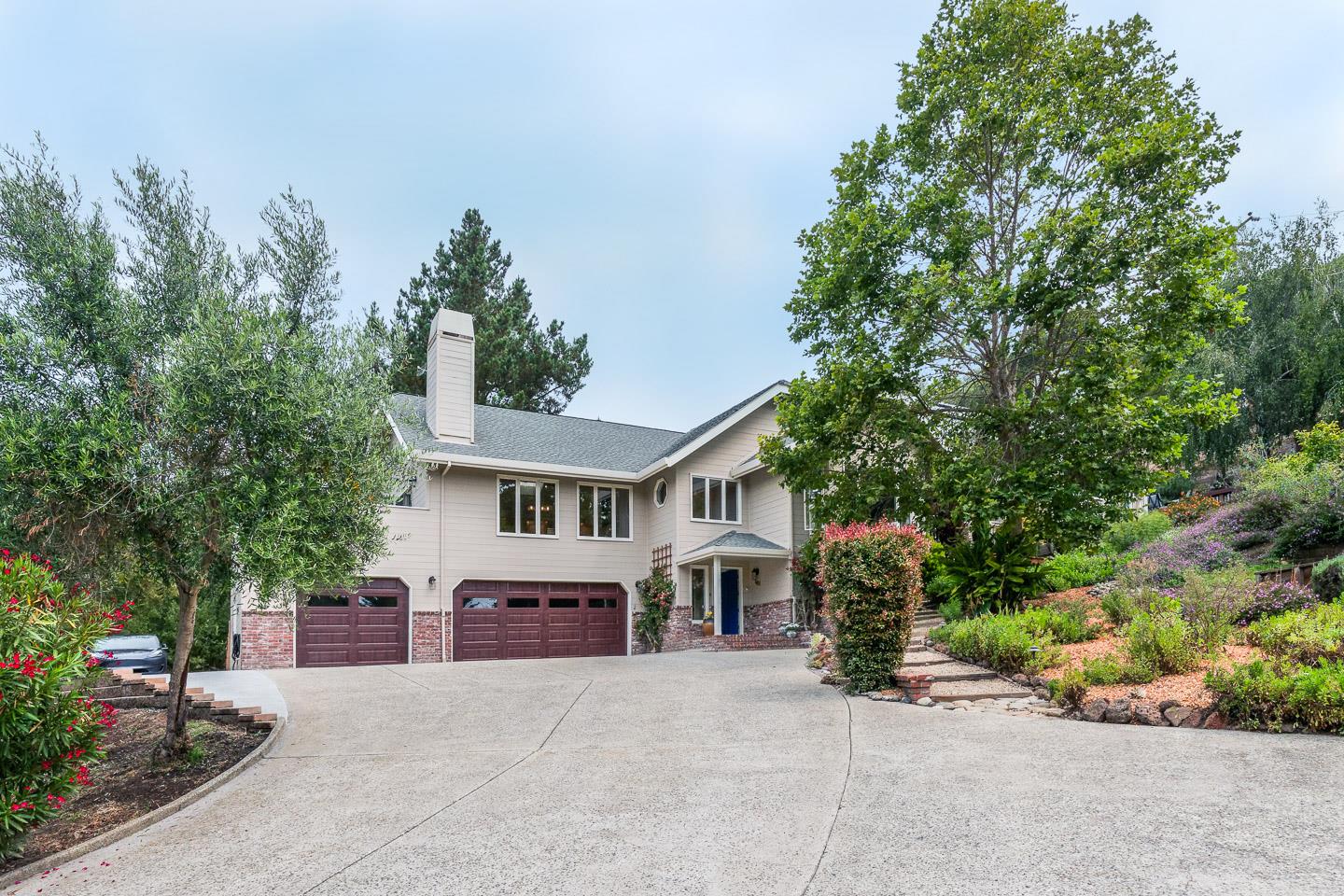 480 Hidden Valley Road Soquel, CA 95073 - Photo 1 of 72 front view of a house with a street