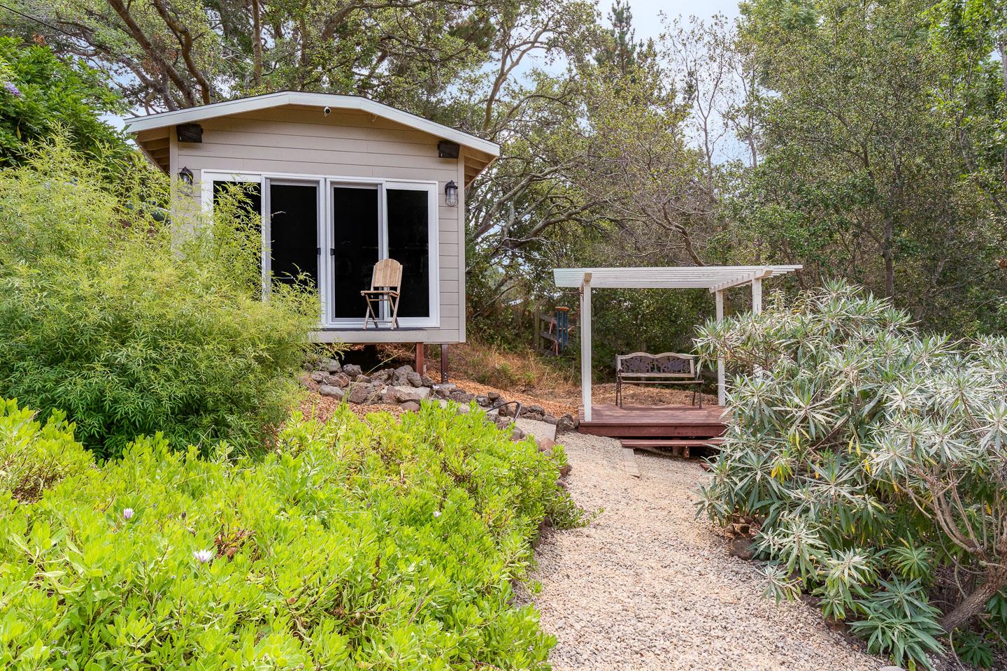 480 Hidden Valley Road Soquel, CA 95073 - Photo 28 of 72 a front view of a house with garden