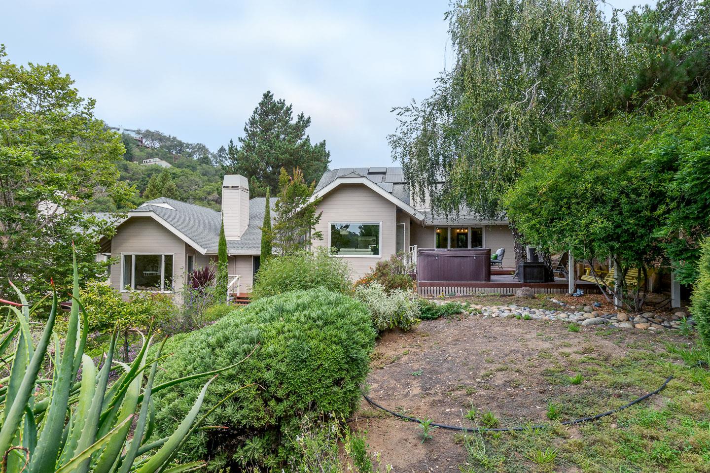 480 Hidden Valley Road Soquel, CA 95073 - Photo 4 of 72 front view of a house with a yard