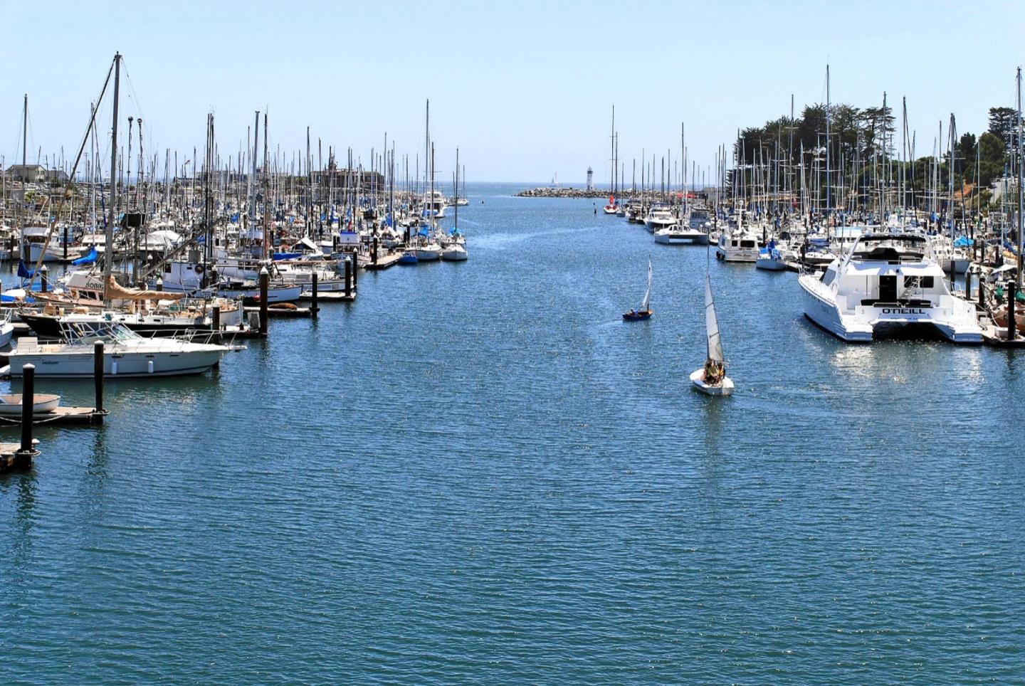 480 Hidden Valley Road Soquel, CA 95073 - Photo 70 of 72 a view of a lake with boats and trees