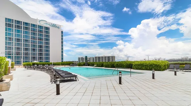 a park view with a bench