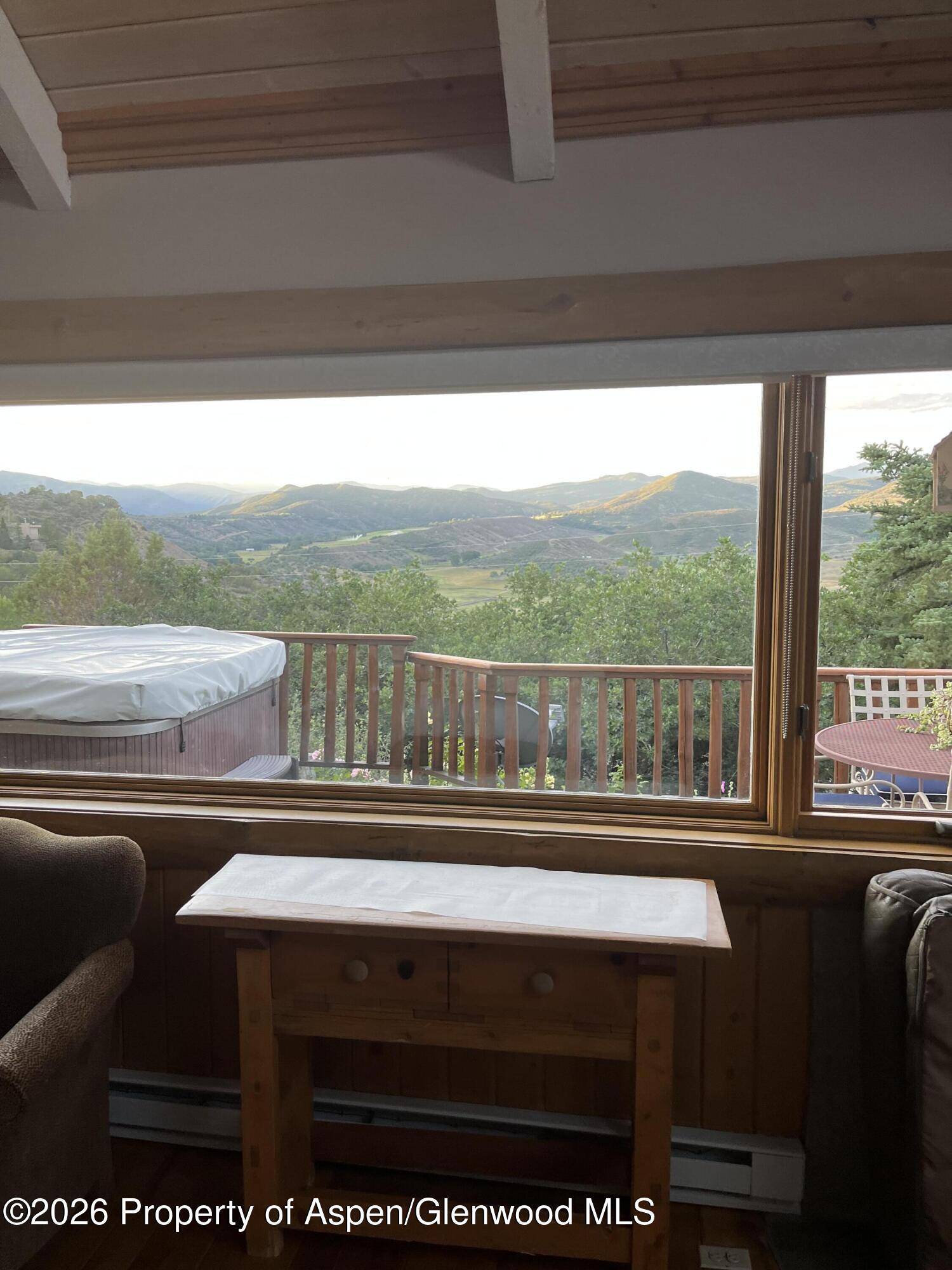 234 Light Hill Road Snowmass, CO 81654 - Photo 21 of 29 234 Living Room Window View