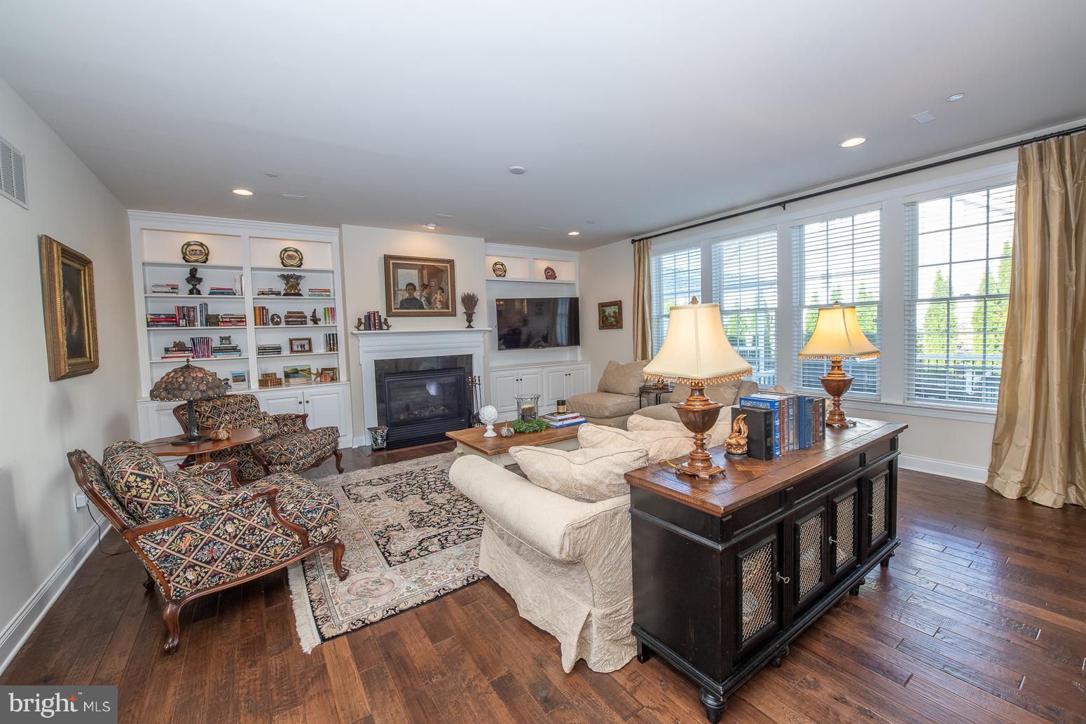 3805 Liseter Road Newtown Square, PA 19073 - Photo 12 of 48 Spacious Family Room with Gas Fireplace