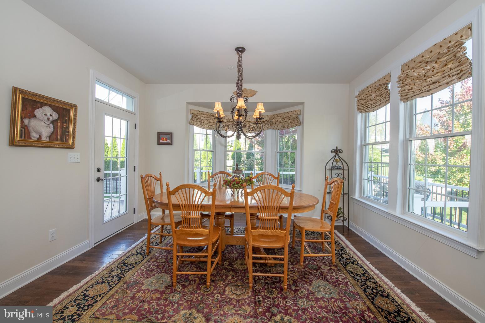 3805 Liseter Road Newtown Square, PA 19073 - Photo 18 of 48 Breakfast area with Door to Rear Deck