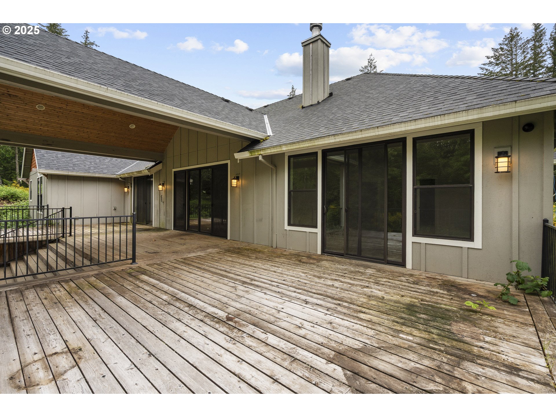 39665 Southeast Rude Road Sandy, OR 97055 - Photo 44 of 48 a view of a house with a balcony