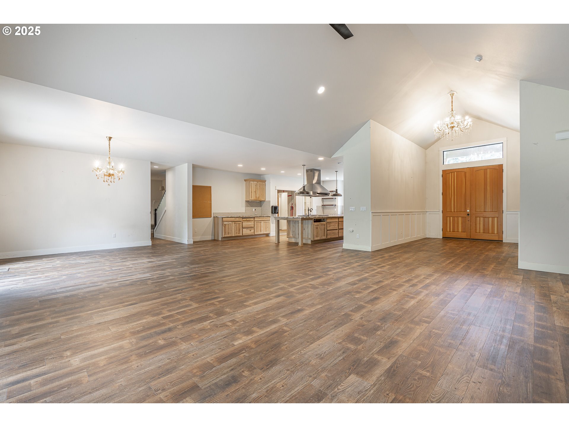 39665 Southeast Rude Road Sandy, OR 97055 - Photo 5 of 48 a view of empty room with wooden floor